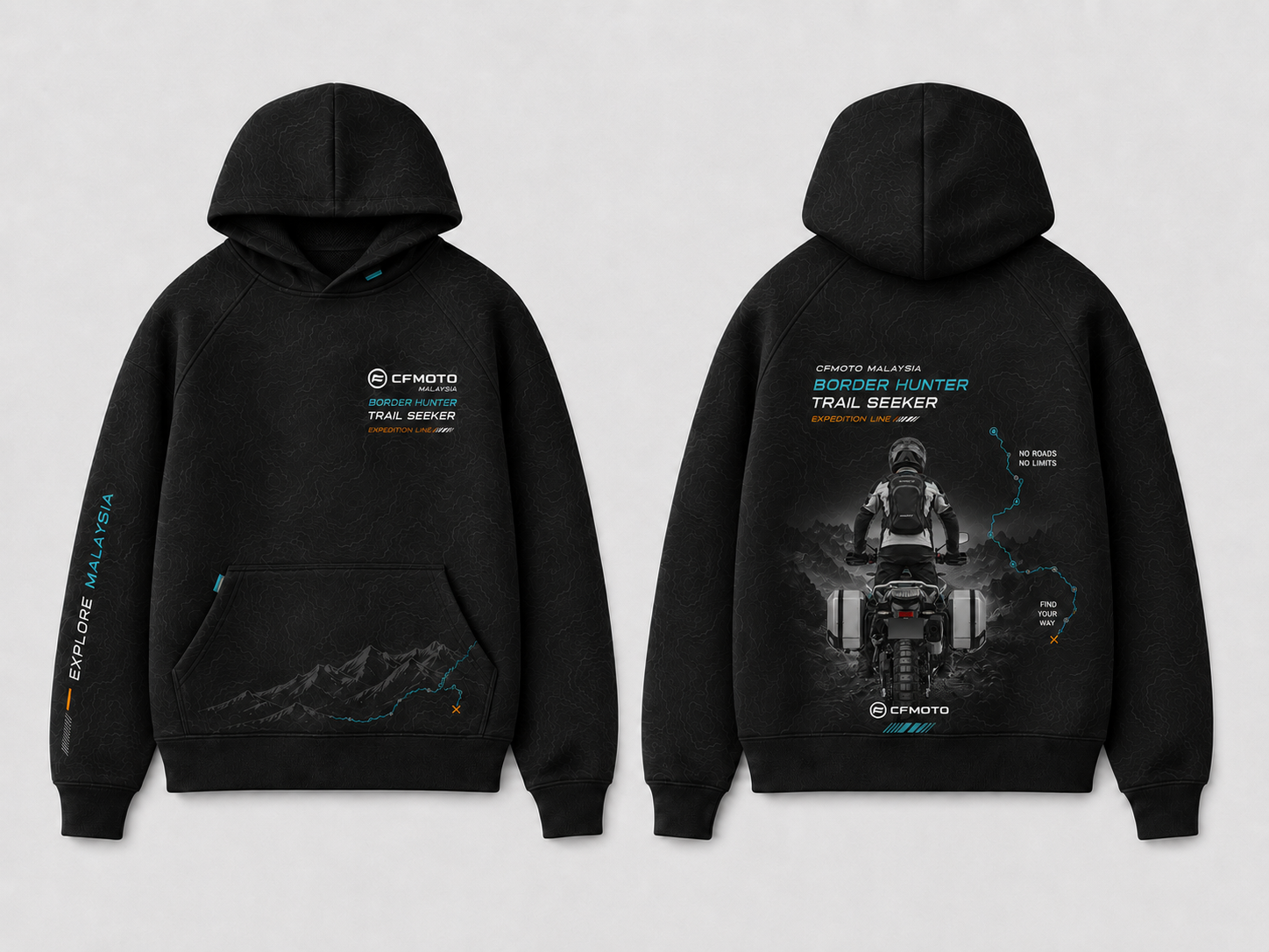 CFMOTO Border Hunter Trail Seeker Hoodie